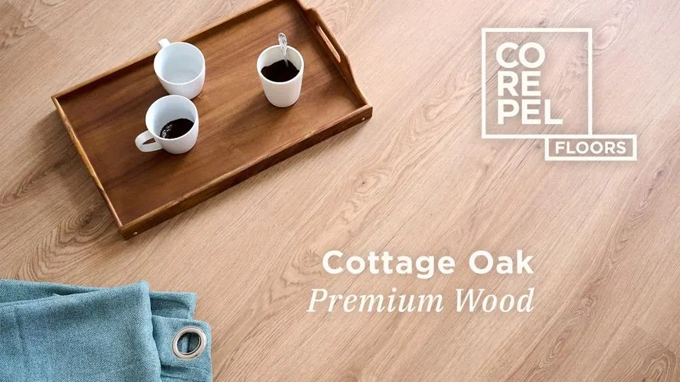 COREPEL Cottage Oak – Premium Wood · Plank